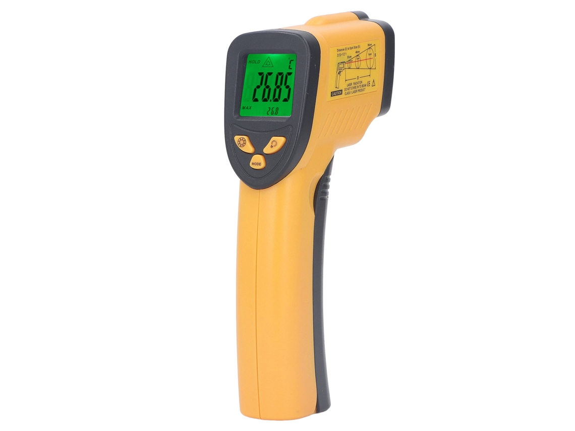 Termómetro Infrarrojo Digital Sin Contacto - Pistola De Temperatura Láser De 50~600℃