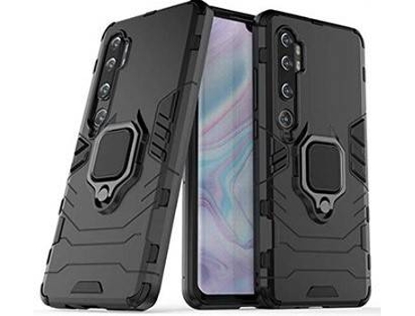 Kit Funda y Protector Xiaomi Mi Note 10 Lite Military Defender Negro