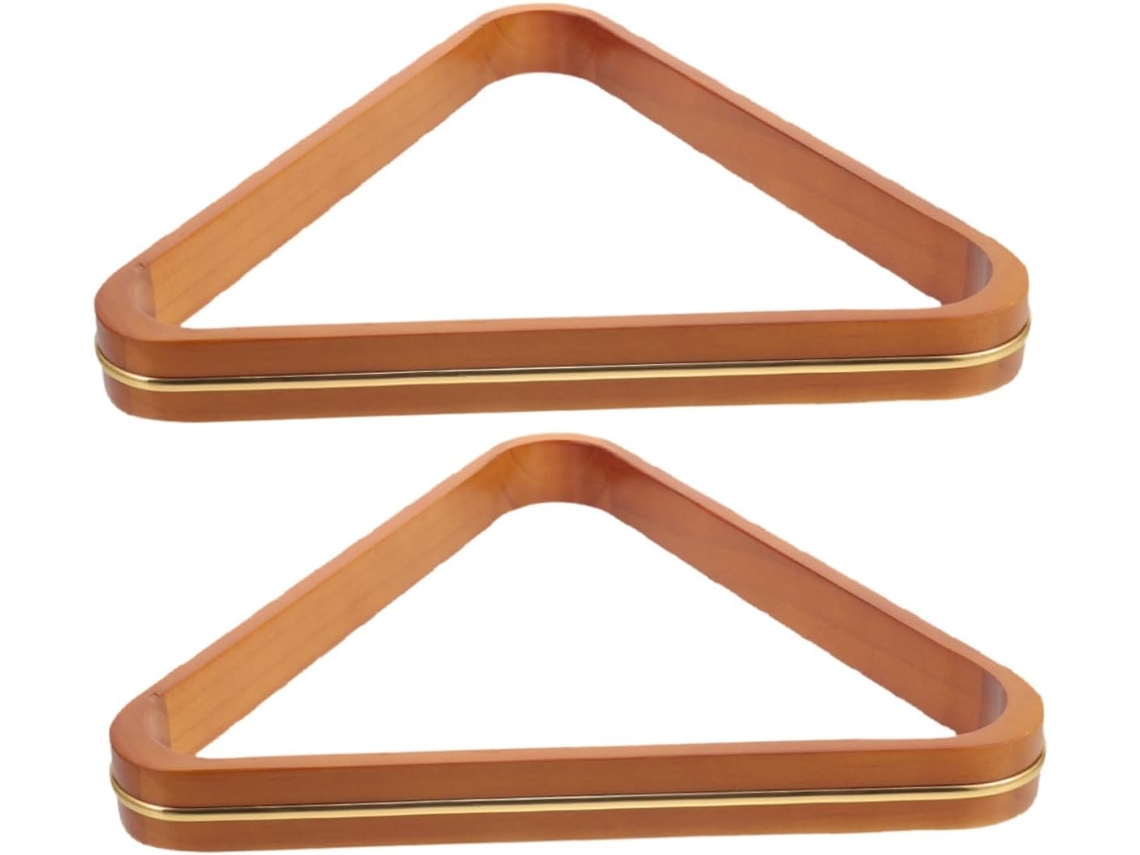 Soporte Triangular De Trípode De Madera Para Billar