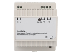 Transformador De Voltaje De 60 W Con Regulador De Potencia Industrial De 100-240 V Para Montaje En Riel Din.