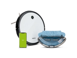 Robot Aspirador Medion Md 19601 0,5 L Sin Bolsa Blanco