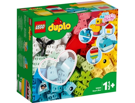 LEGO Duplo: Caja Corazón (Edad Mínima: ‍18 Meses - 80 Piezas)