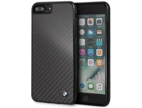 Carcasa Apple BMW iPhone 7, 8 Plus Hardcase Negro
