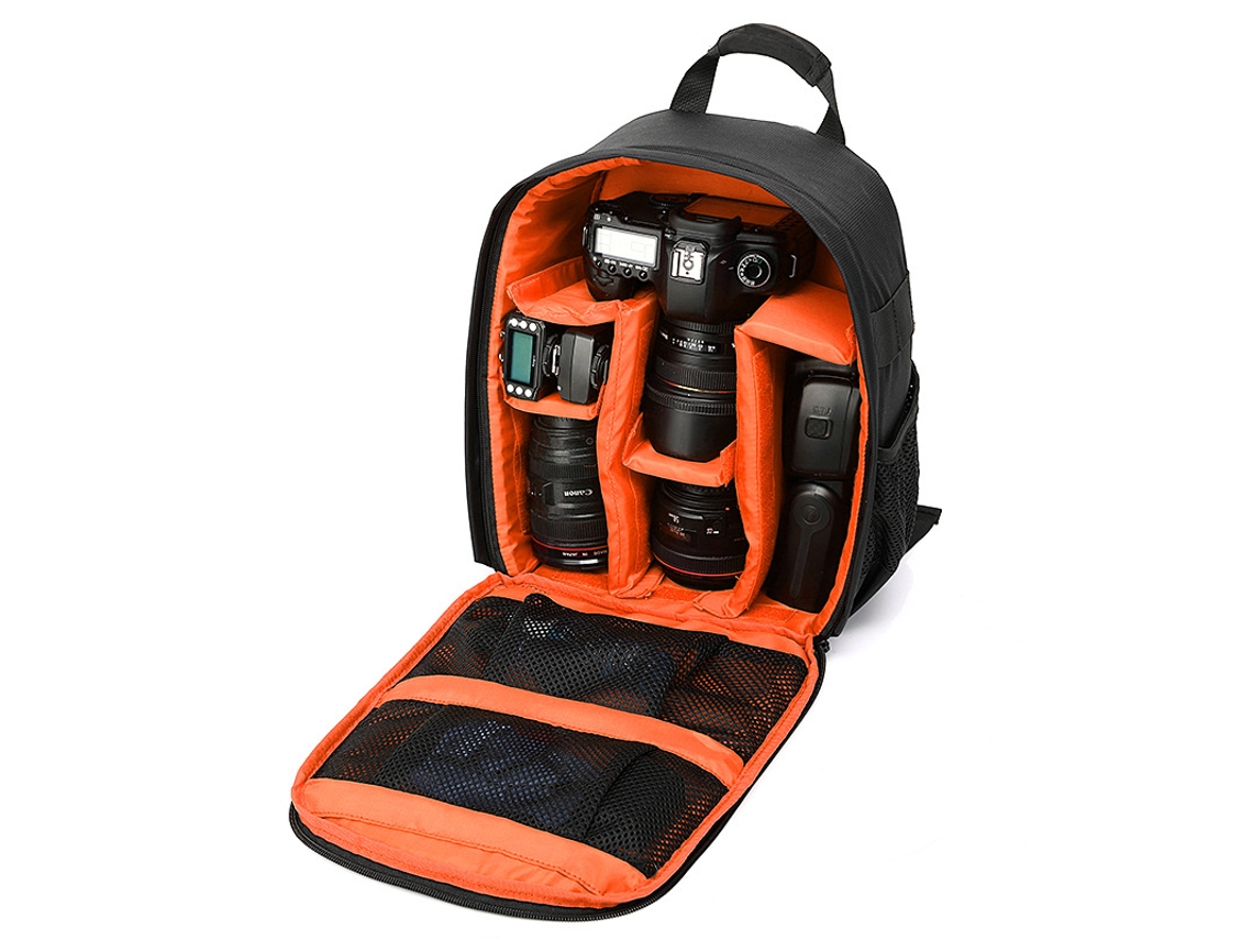 Cuich Mochila impermeable para exteriores, color naranja, para cámara