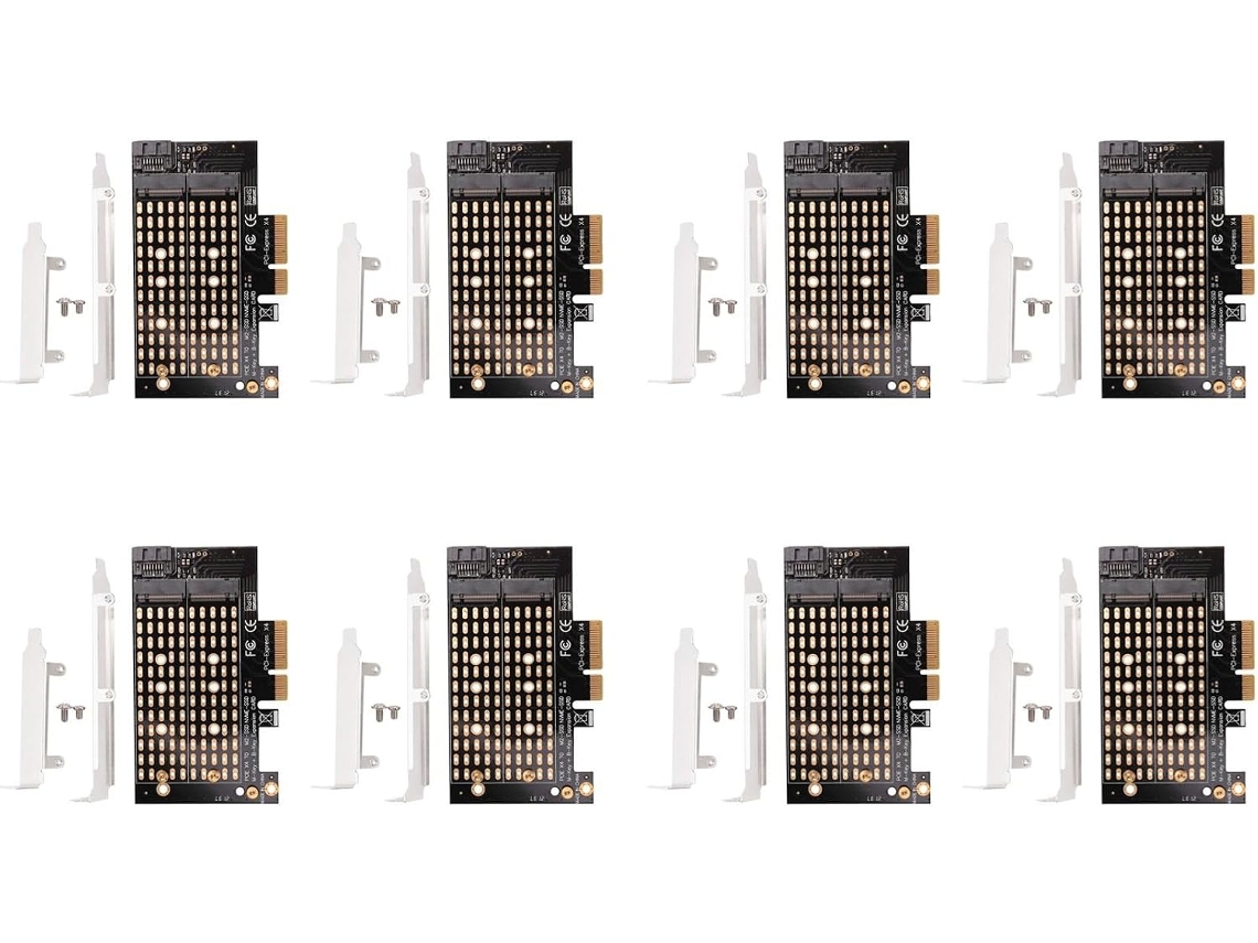 Tarjeta Adaptadora Pcie A M.2/m.2 Para Pc De Escritorio 8x X4 X8