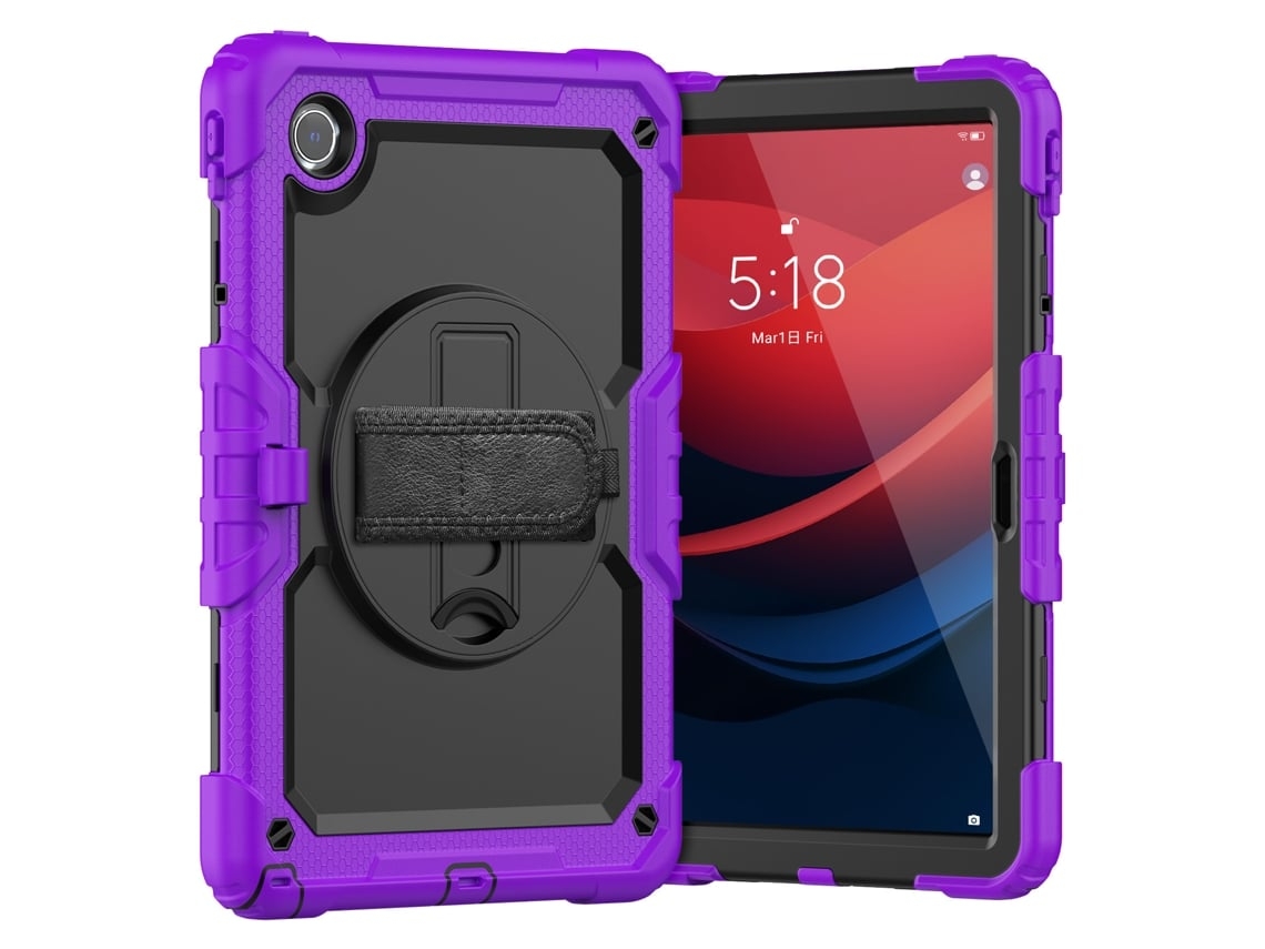 Funda Hd Gen Tb para Lenovo Lenovo M10 Hd 2Nd Gen 10.1 2020 Tb-306 FLLIBERTÉ Morado