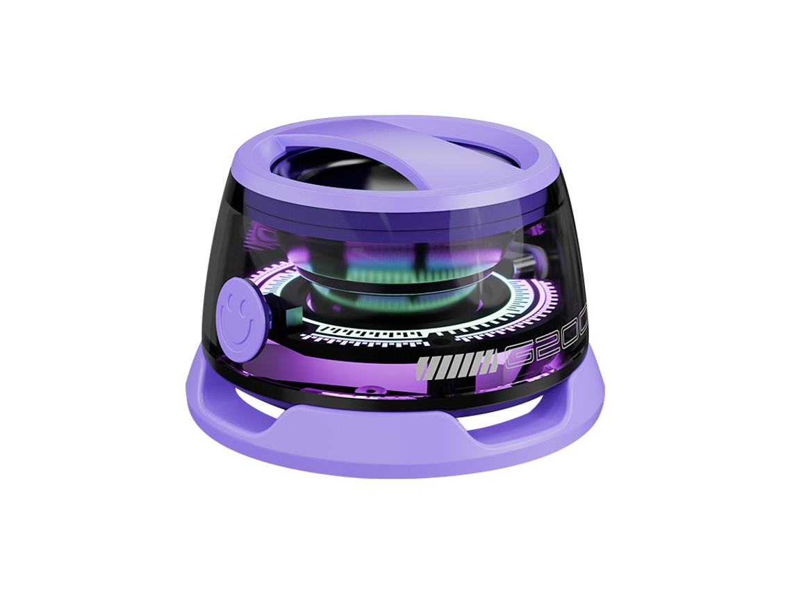 Altavoz Bluetooth Magnético Multifuncional Mdug, Minialtavoz Inalámbrico De 5 W, Bluetooth 5.3 (morado)