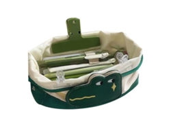 Estuche Grande Para Bolígrafos, Con Un Bonito Diseño De Animales, Resistente A Las Manchas, De Poliéster Duradero, Ideal Para La Escuela, La Oficina Y Los Viajes.