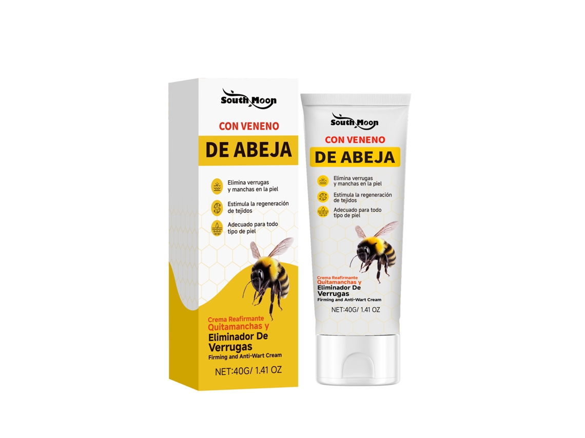Crema para el cuidado de la piel con veneno de abeja