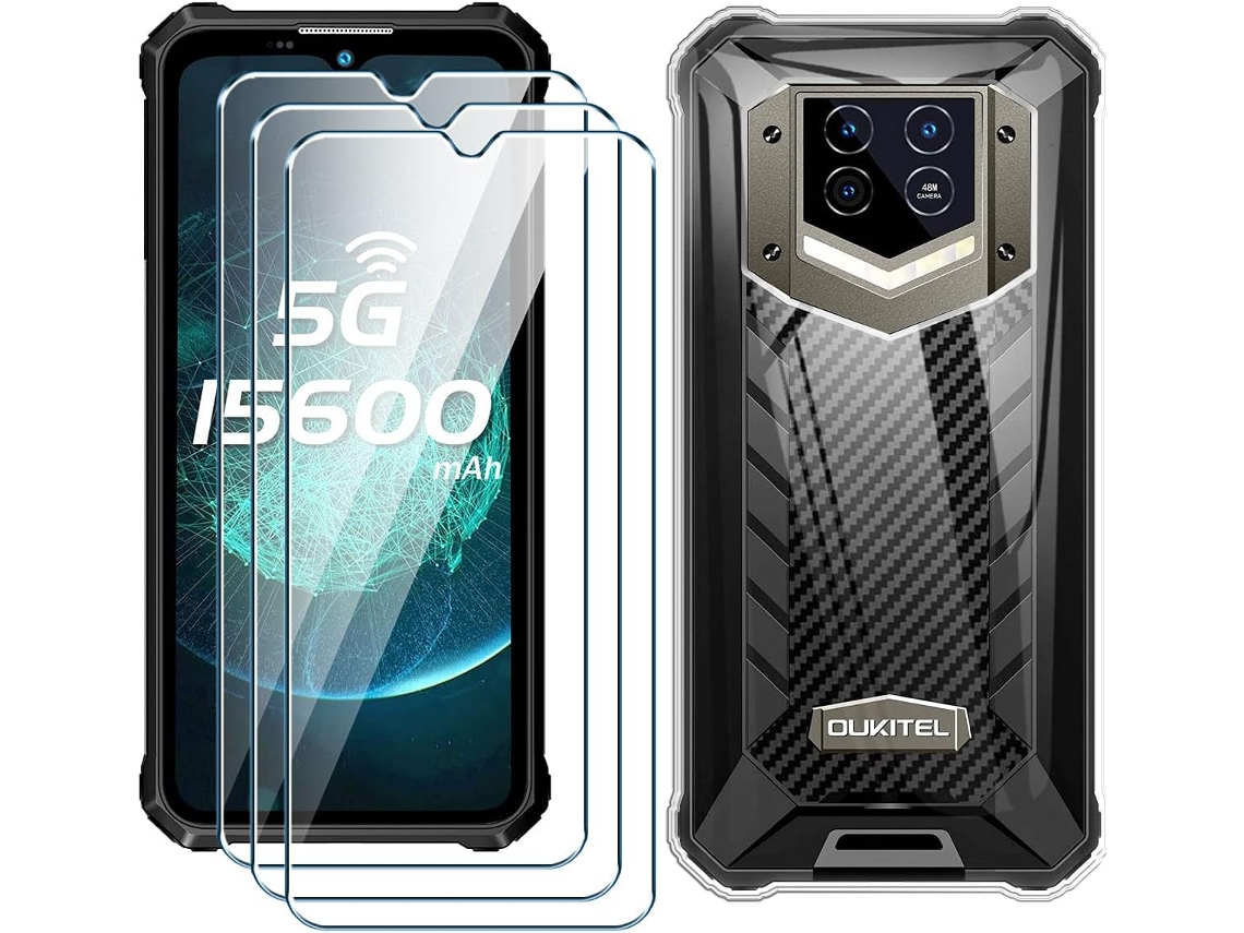 Protector de Pantalla Amortecedor Gel Protetora para Oukitel Wp15 5G 6.52 HONGWE. Transparente