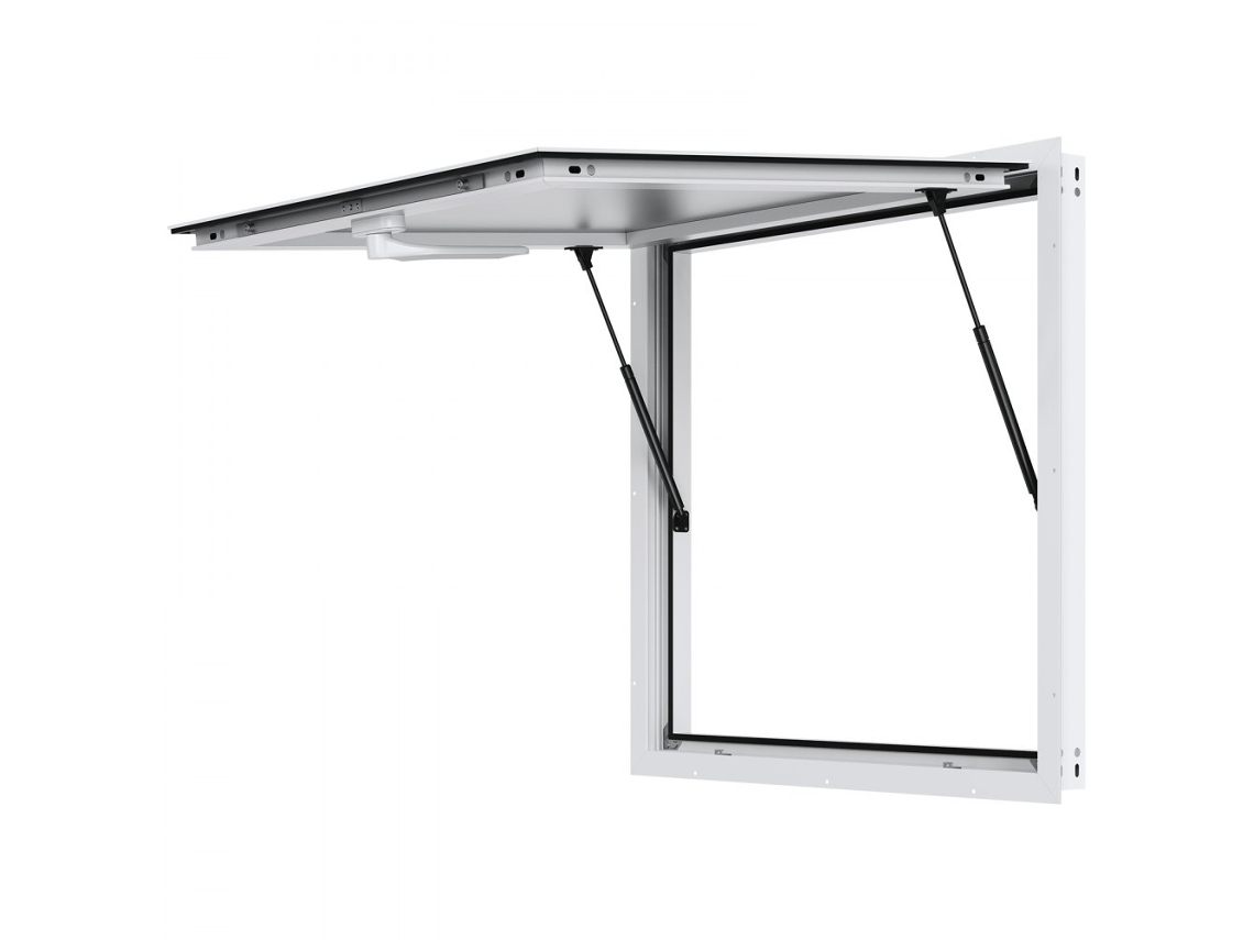 Ventana de Servicio para Food Truck 915x610mm con Apertura Neumática Tekmaquinas