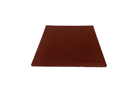 Pack Entrena - Loseta de caucho 50x50cm Roja Maciza Profesional 20mm x8 losetas