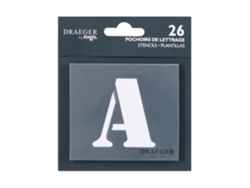26 Plantillas Letras del Alfabeto - 9 Cm