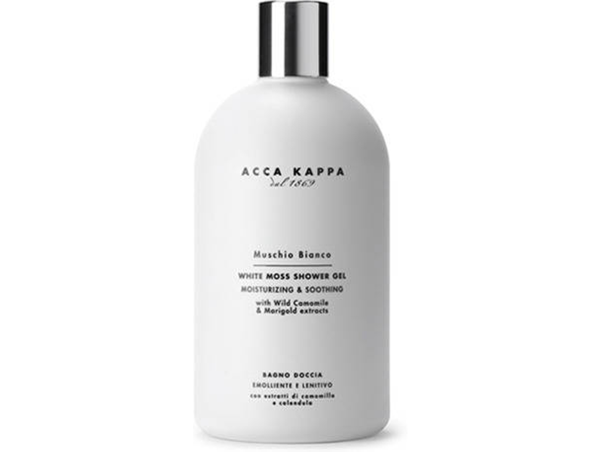 Gel de Baño ACCA KAPPA White Moss Bath Foam (500 ml)