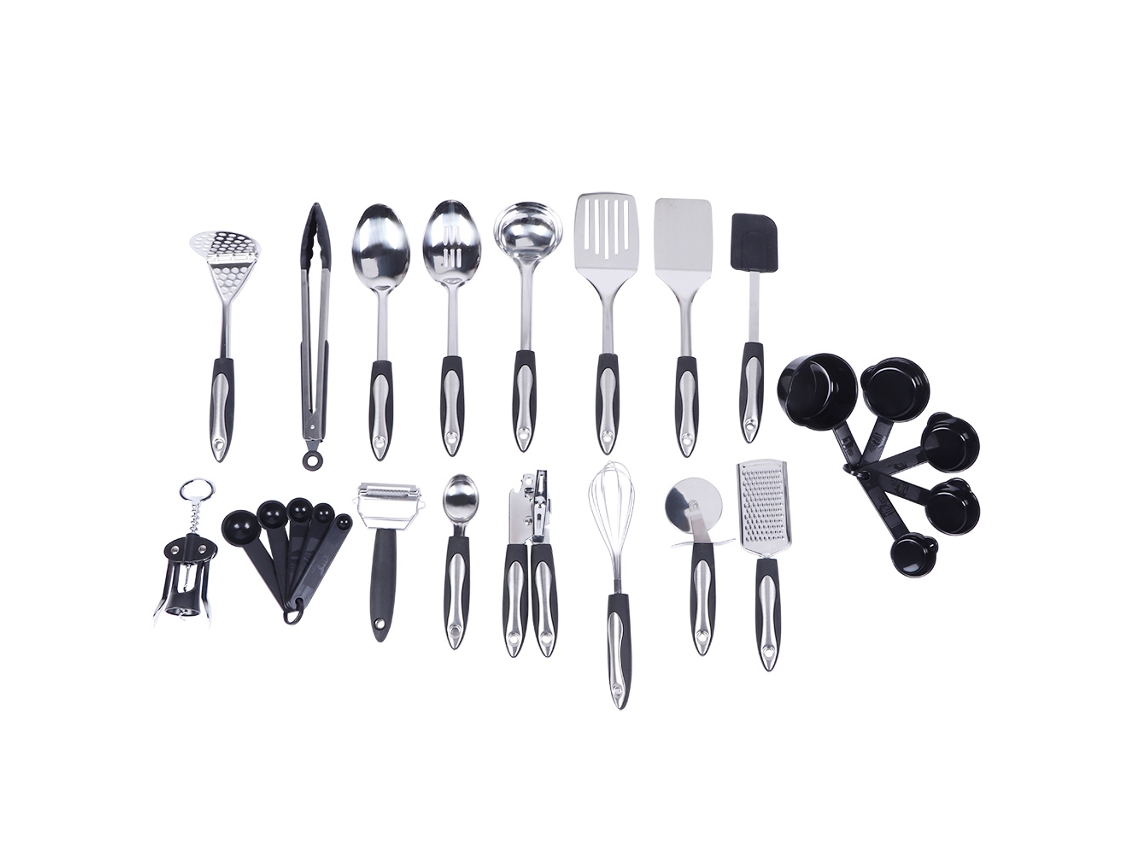 Juego de herramientas de cocina, espátula, abrelatas y utensilios variados KOFIHETY