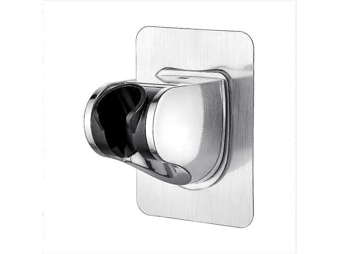 Soporte De Ducha Sin Perforar Con Pegamento 3m Ajustable 45° Carga Hasta 18kg Universal Resistente Al Agua Y Herrumbre