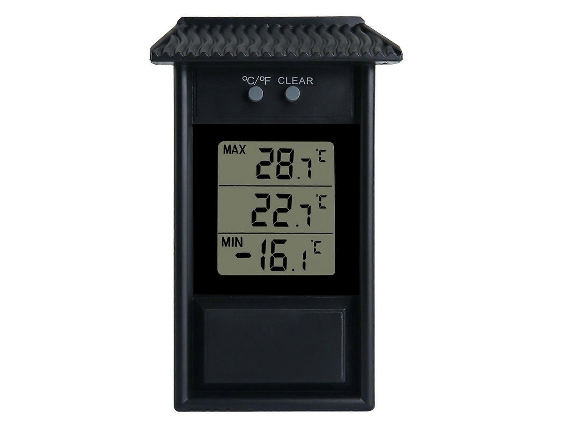 Termómetro de invernadero, resolución de 1 °C, ABS, termómetro para jardín exterior, B Ly Ebike