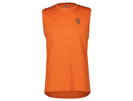 Camiseta sin Mangas de Hombre para Running SCOTT Endurance Lt Naranja (L)