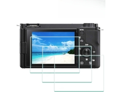Protector de pantalla para Sony ZV E10, protector de pantalla de vidrio templado 9H para cámaras CUICH (paquete de 3)