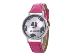 Reloj De Pulsera Unisex De Cuarzo Informal Para Parejas, Elegante Y A La Moda (rojo Y Rosa).