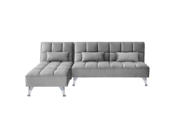 Sofa Cama Chaise Longue Noelia XL 234cm Gris