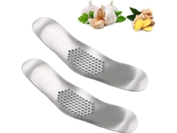 2 Piezas Prensa De Ajo Rocker Acero Inoxidable 304 Para Ajo Jengibre Cebolla Regalo Para Cocina Barbacoa