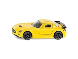 Coche de juguete amarillo Siku 1542 para niños a partir de 3 años. Para uso en interiores.
