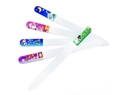 Set de 5 Limas de Cristal, Limas de Vidrio para Uñas de Gel y Naturales, Herramientas de Manicura para Regalos de Navidad NEVEANCE