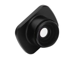 Mini lente ojo de pez de cristal óptico con imán para Osmo Pocket 2