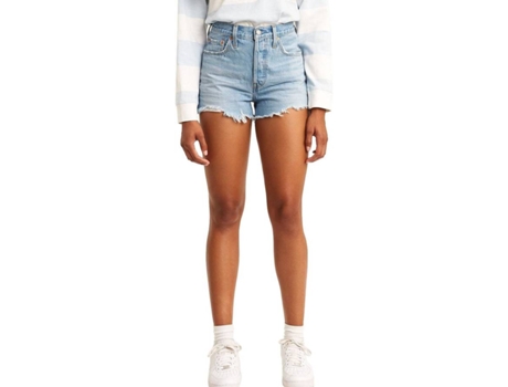 Pantalones Cortos LEVIS 501 Luxor Denim Mujer (27 - Azul)
