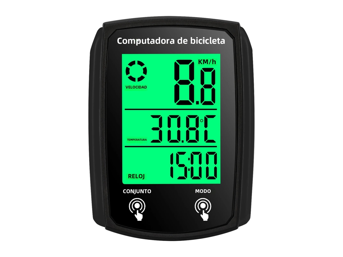 Computadora de bicicleta con cable 19f, velocímetro táctil, odómetro, resistente al agua y con retroiluminación, accesorios de ciclismo vayotoy
