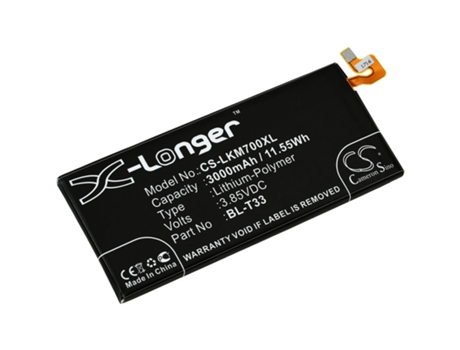 Batería POWERY 1.60.LG.999.92 para LG BL-T33