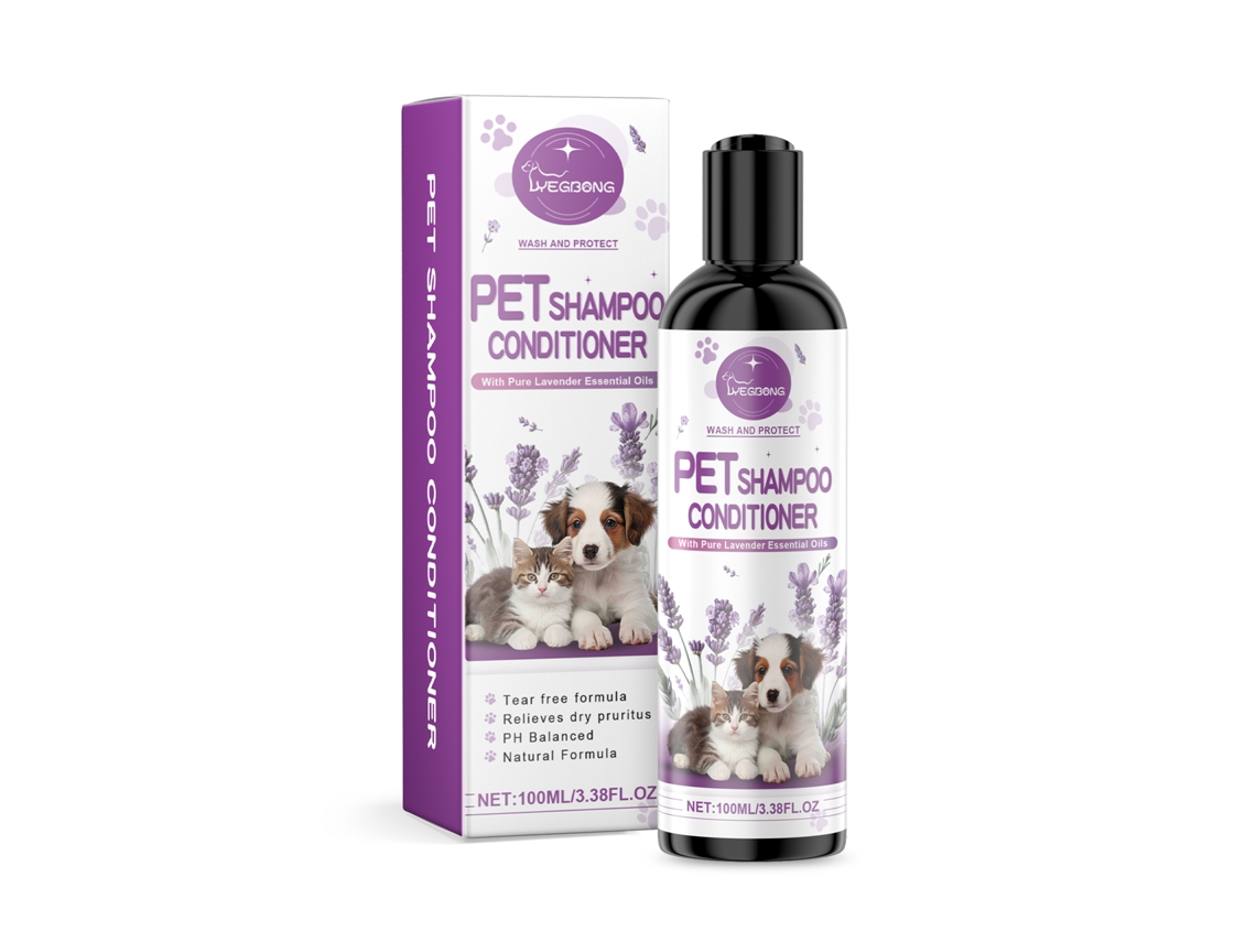 Champú de lavanda para perros y gatos