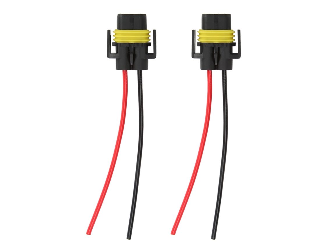 2 Conectores Para Faros Antiniebla H11-1 Con Cable, Buena Estabilidad, Resistentes Al Calor Y A La Corrosión Para Automóviles.