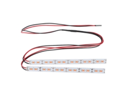Luz De Chasis Con 24 Leds En Aleación De Aluminio Para Coches Rc A Escala 1/10 Y 1/8, Todoterreno Y De Carretera, Color Rojo.