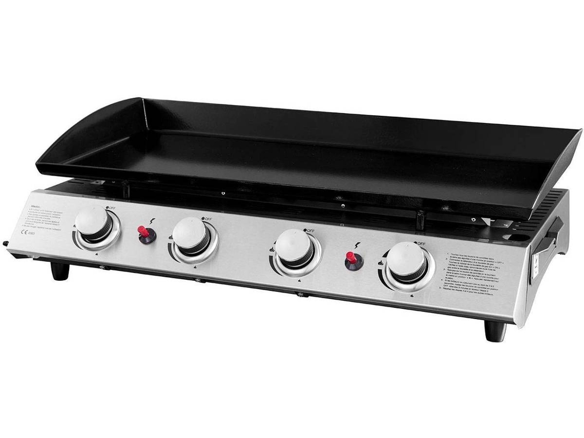 Plancha de Gas Valencia HAPPY GARDEN 4 Quemadores 10Kw