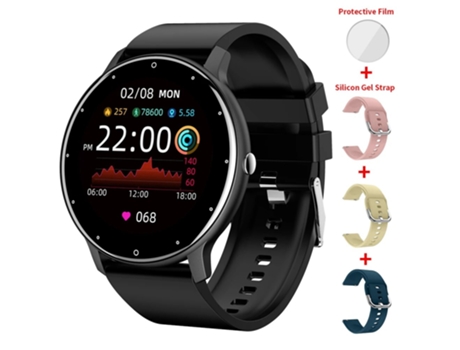 Reloj elegante del deporte de las mujeres del reloj para la aptitud Smartwatch de la prenda impermeable de la mujer de los hombres VEANXIN