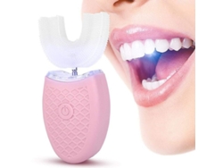 Cepillo De Dientes Eléctrico Sónico En Forma De U Para Adultos, Herramienta Automatizada De Higiene Bucal Con Luz Azul Para Blanqueamiento Dental.