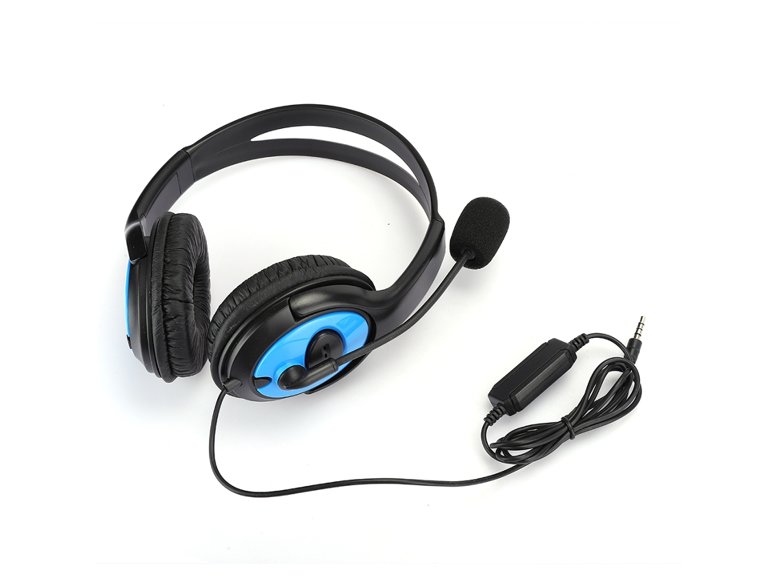 Auriculares Para Juegos A4 Con Micrófono, Cancelación De Ruido Para Ps4/x-one, Abs Ligero (250 G)