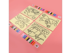 Kit De Arte Con Arena Para Niños, Juguete Educativo Para Pintar Con Arena, Herramienta Para El Desarrollo Personal.