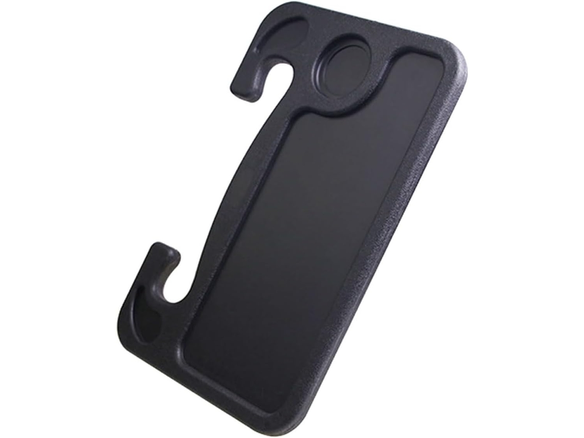 Bandeja Compacta Negra De Abs Para Volante, Mesa Multifuncional Para Coche, Fácil De Limpiar, Ideal Para Comidas.
