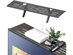 Soporte para monitor de TV: Doble ventaja - Estante resistente para monitor SFUSHOS