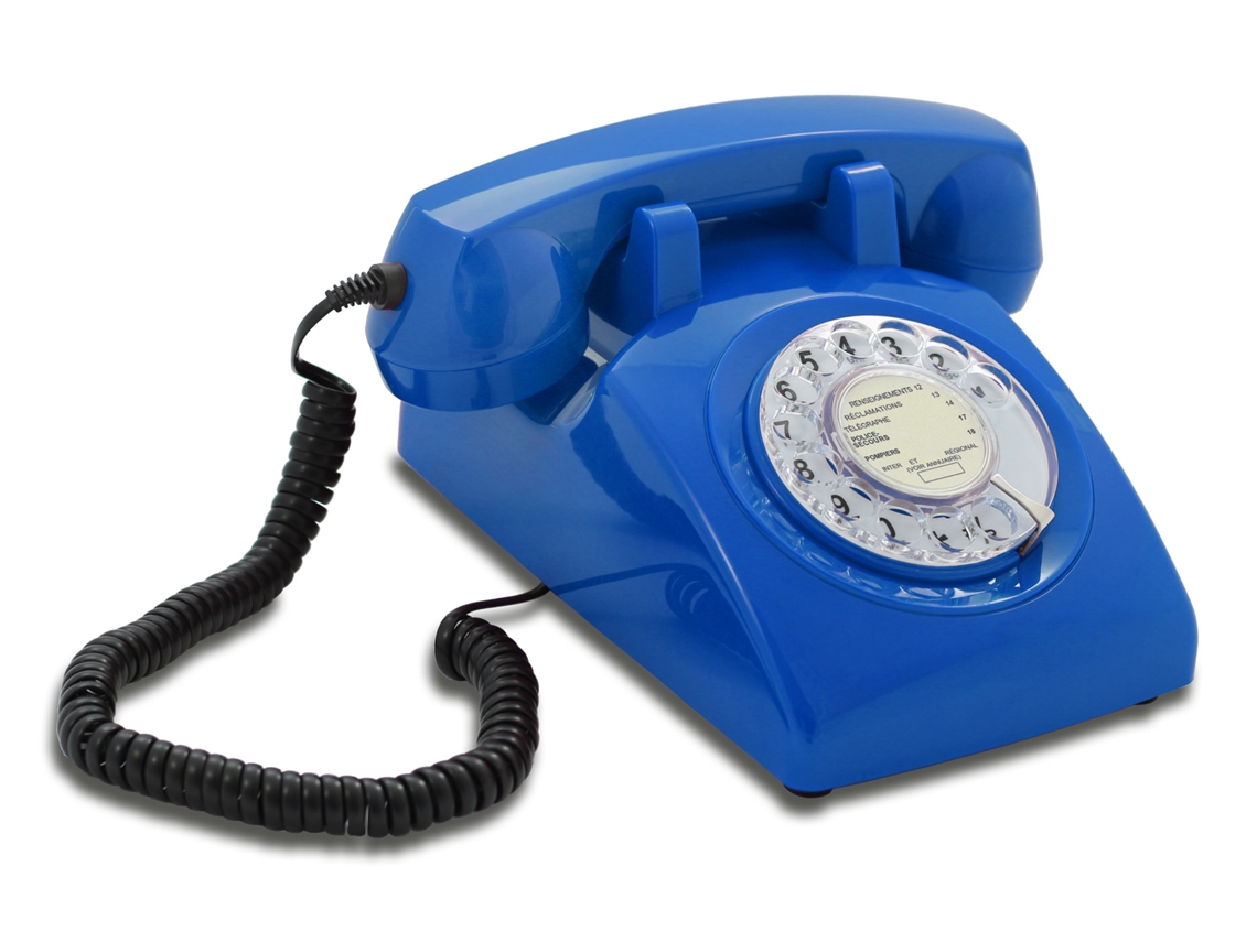 Teléfono Fijo OPIS TECHNOLOGY T60cab-blue Azul