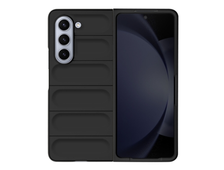 Funda para Samsung Galaxy Z Fold 5 AVIZAR Silicona Negro