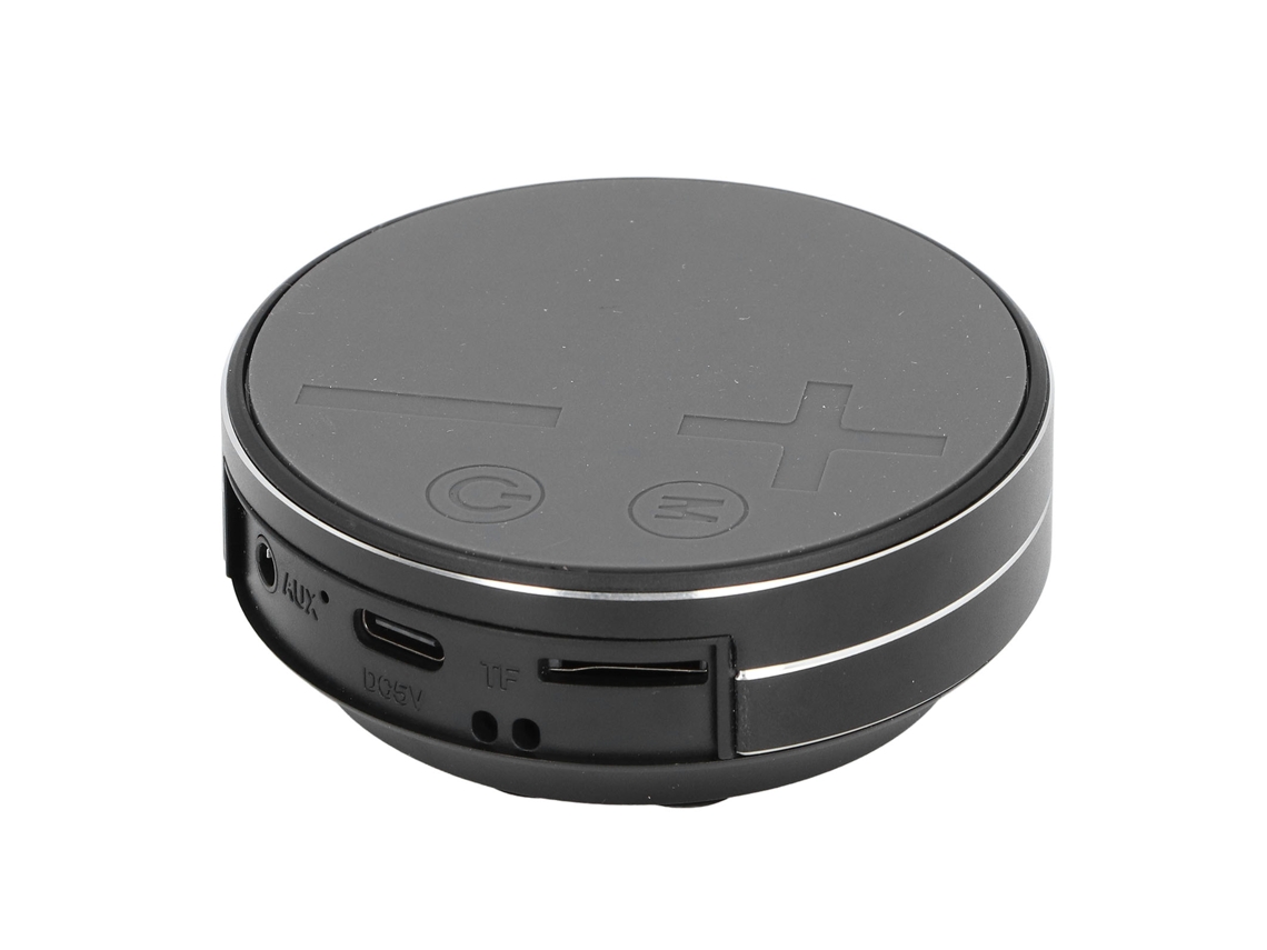 Altavoz Estéreo Portátil Mini Impermeable De Conducción Ósea Para El Hogar, Exteriores Y Viajes - Negro