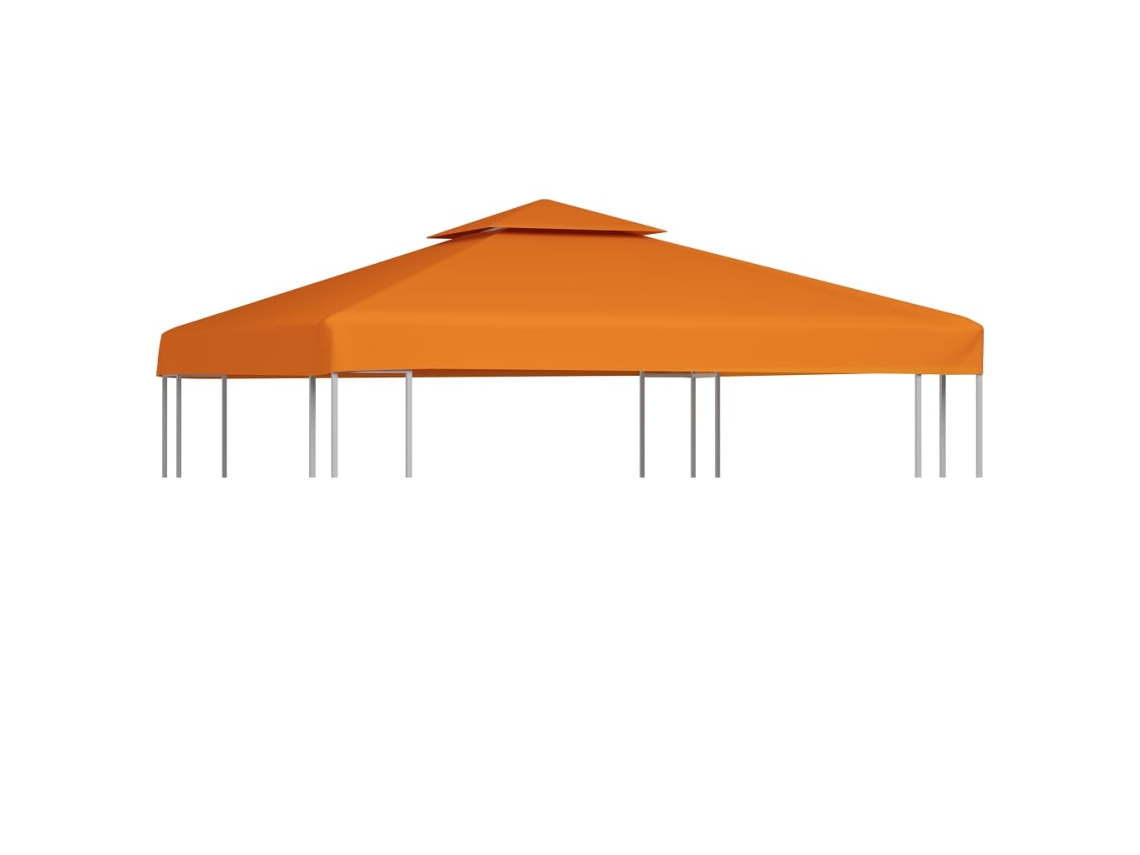 Cubierta De Repuesto De Cenador Naranja 310 G/m² 3x3 M
