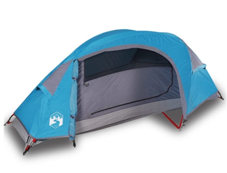 Tienda de campaña iglú VIDAXL para 1 persona impermeable azul