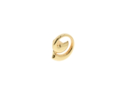 Pomo Para Muebles De Zamac Diámetro 31mm X 21 Bañados En Oro Lote De 25
