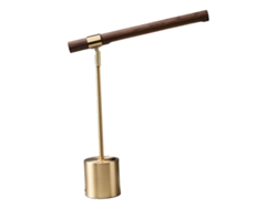 Lámpara de mesa moderna de banquero, lámpara de mesa Ledslowmoose