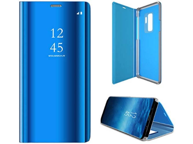 Funda Samsung Galaxy A8 2018 WJS Flip Azul